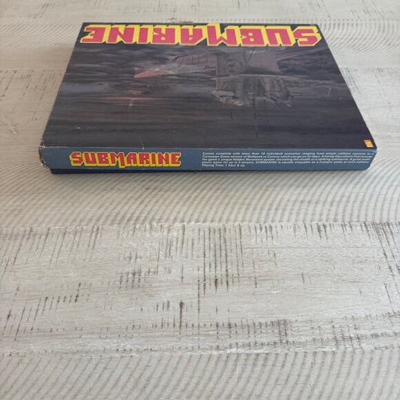Rare 1977 Avalon Hill Submarine- A WWII Tactical Naval Battle  Unpunched! - Picture 9 of 11